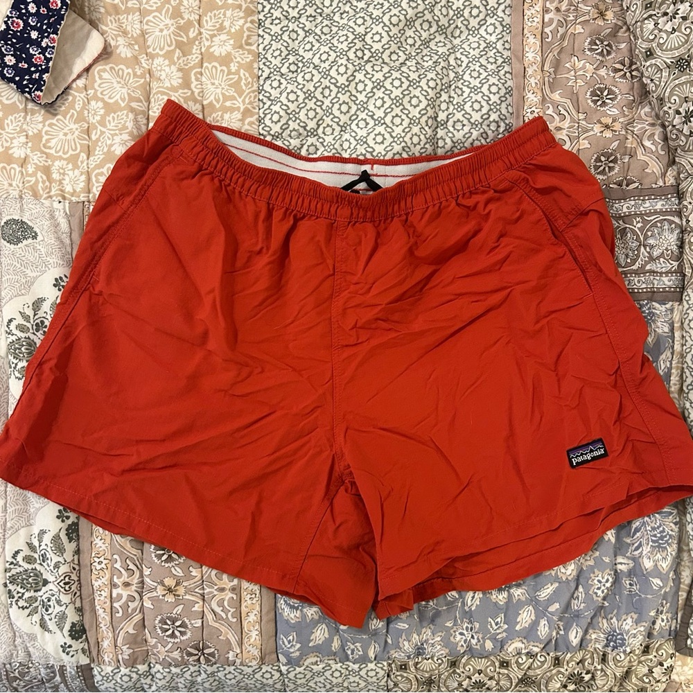 Vintage Patagonia Baggies Red Shorts